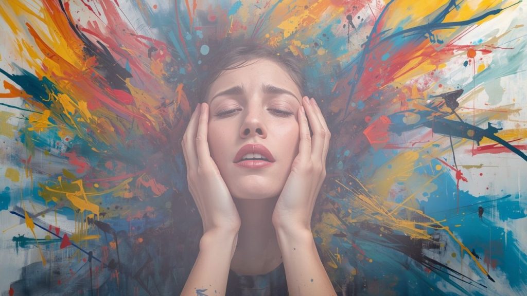 femme submergée par ses émotions hypersensibilité surcharge émotionnelle