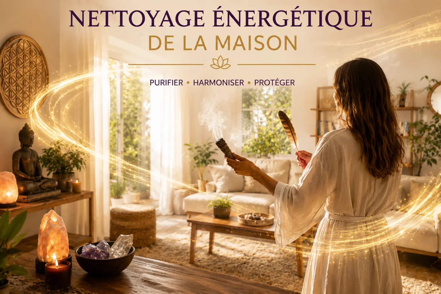 Nettoyage énergétique de la maison et purification des énergies